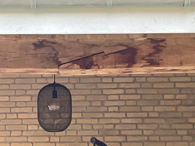 Liplasverbinding bij een geplaatste veranda